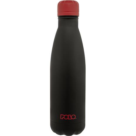 Μπουκάλι θερμός Stainless Steel Polo Black/Bordeaux-Μαύρο/Μπορντώ 0,50L (949004-2033)