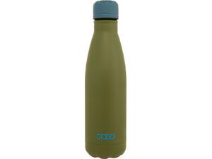 Μπουκάλι θερμός Stainless Steel Polo Khaki/Petrol-Χακί/Πετρόλ 0.50L (949004-8417)