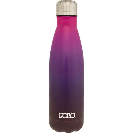 Μπουκάλι θερμός Stainless Steel Polo Fuchsia/Purple Gradient 0.50L (949004-8415)