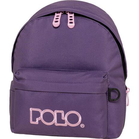 Τσάντα Πλάτης Νηπιαγωγείου Polo Original Mini 7.5lt Λουλακί / Λιλά  (901067-4945)