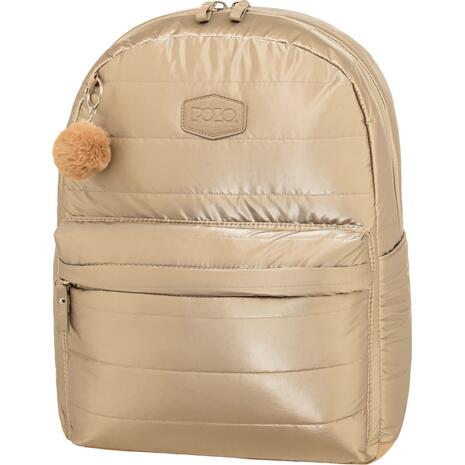 Τσάντα Πλάτης γυναικεία 1 θέσης Polo Softie 21lt Χρυσό (902077-7600)