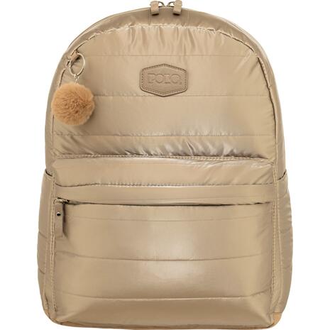 Τσάντα Πλάτης γυναικεία 1 θέσης Polo Softie 21lt Χρυσό (902077-7600)
