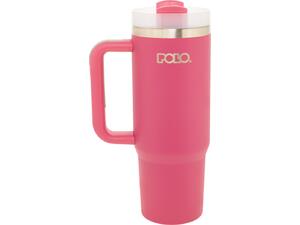 Ποτήρι Θερμός Polo Thermo Mug Inox 900ml Φούξια (949023-4400)