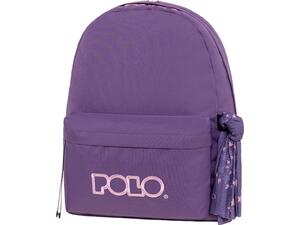 Tσάντα Πλάτης 1+1 θέσεων Polo Original Scarf Λουλακί / Λιλά (901135-4945)