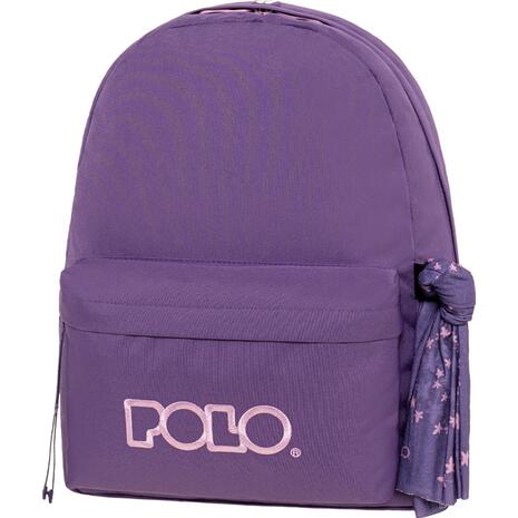 Tσάντα Πλάτης 1+1 θέσεων Polo Original Scarf Λουλακί / Λιλά (901135-4945)