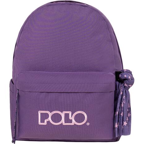 Tσάντα Πλάτης 1+1 θέσεων Polo Original Scarf Λουλακί / Λιλά (901135-4945)