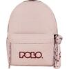 Τσάντα Πλάτης 1+1 θέσεων Polo Original Scarf Λιλά / Βυσσινί (901135-4532)