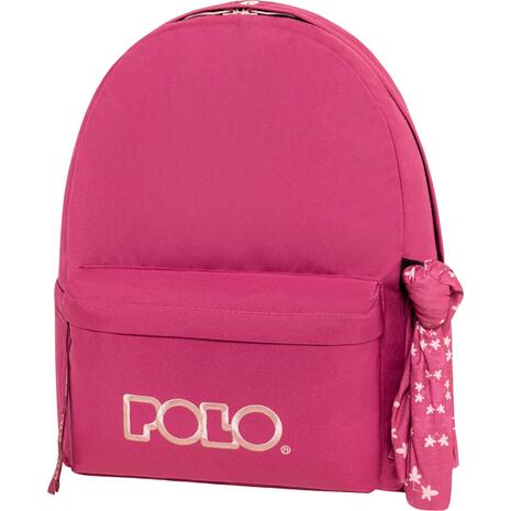 Tσάντα Πλάτης 1+1 θέσεων Polo Original Scarf Σκούρο Φούξια / Ανοιχτό Ροζ (901135-4438)