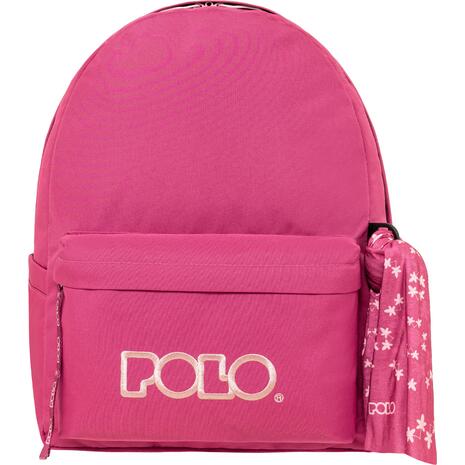 Tσάντα Πλάτης 1+1 θέσεων Polo Original Scarf Σκούρο Φούξια / Ανοιχτό Ροζ (901135-4438)