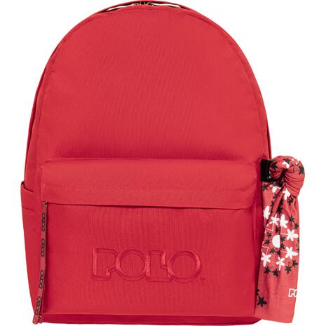Tσάντα Πλάτης 1+1 θέσεων Polo Original Scarf Κόκκινο(901135-3001)