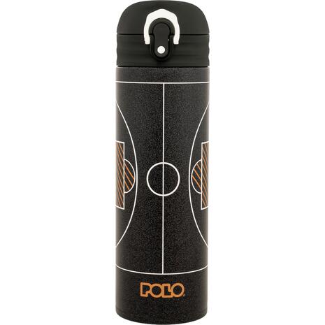 Παγούρι θερμός με καλαμάκι Stainless Steel Polo Junior II Basketball Velcro 0.50L (949033-8423)