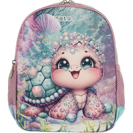 Τσάντα Πλάτης νηπιαγωγείου Polo Pixie Turtle (911002-8454)
