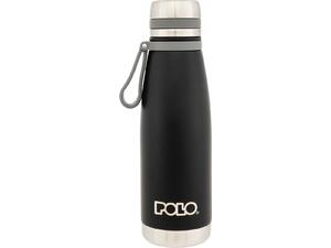 Θερμός Polo Themo Bottle Inox 650lt Μαύρο (949009-2000)