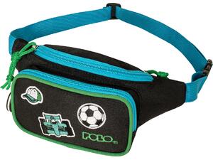 Τσαντάκι μέσης (μπανάνα) Polo Kiddo II 1+1 θέση Μαύρο (908041-2000)
