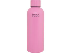 Μπουκάλι θερμός Stainless Steel Polo Solid Pink-Ροζ 0,50ml (949034-3900)