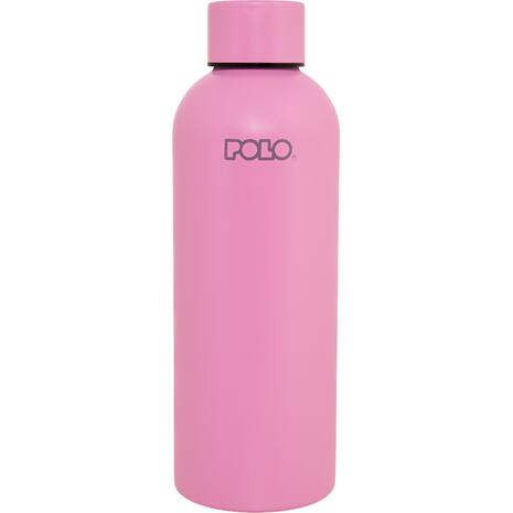 Μπουκάλι θερμός Stainless Steel Polo Solid Pink-Ροζ 0,50ml (949034-3900)