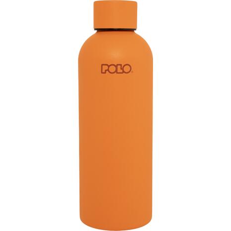 Μπουκάλι θερμός Stainless Steel Polo Solid Orange-Πορτοκαλί 0.50L (949034-7300)