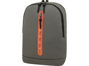 Τσάντα πλάτης Polo Vertzip Black 18lt για Laptop 17" αδιάβροχο Γκρι (902079-2200)