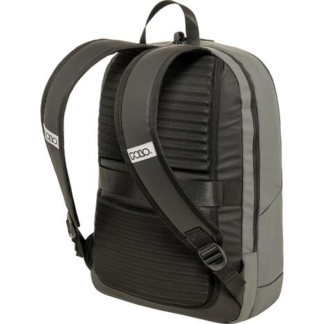 Τσάντα πλάτης Polo Vertzip Black 18lt για Laptop 17" αδιάβροχο Γκρι (902079-2200)