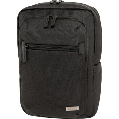 Τσάντα πλάτης Polo Vertzip Black 18lt για Laptop 17" αδιάβροχο Μαύρο (902079-2000)