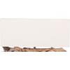 ΕΠΙΤΡΑΠΕΖΙΟ ΟΡΘΟΓΩΝΙΟ ΦΩΤΙΣΤΙΚΟ TWIGGY HM4432 DRIFTWOOD & ΛΕΥΚΟ ΚΑΠΕΛΟ 50x16,5x38Υεκ.