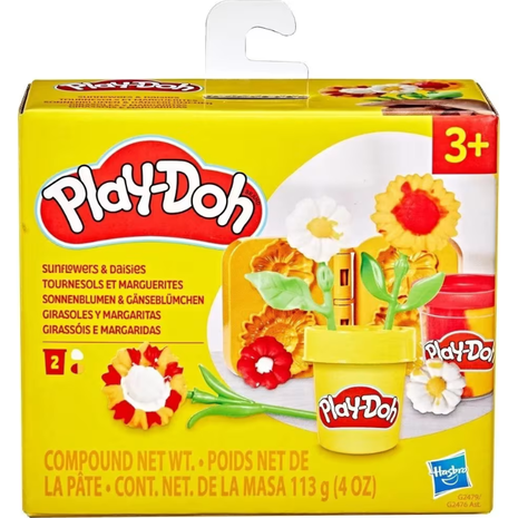Hasbro Play-Doh Σετ Sunflower & Daisies G2476 / G2479