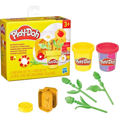 Hasbro Play-Doh Σετ Sunflower & Daisies G2476 / G2479