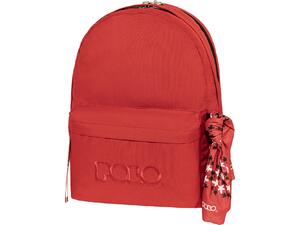 Τσάντα Πλάτης 2+1 θέσεων Polo Original Double Scarf Κόκκινο (901235-3000)