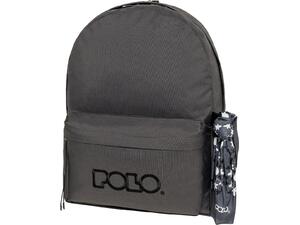 Tσάντα Πλάτης 2+1 θέσεων Polo Original Double Scarf Μαύρο τιτάνιου / Μαύρο (901235-2620)