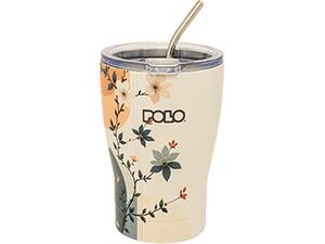 Coffee Mug Polo 350ml Beige Floral (949024-8481)