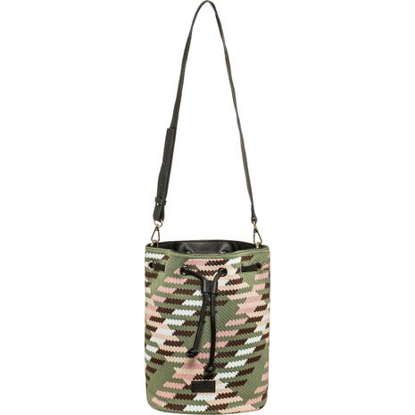 Τσάντα Πουγκί Polo Seya Khaki/Pink-Χακί/Ροζ (907105-8486)