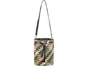 Τσάντα Πουγκί Polo Seya Khaki/Pink-Χακί/Ροζ (907105-8486)