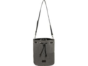 Τσάντα Πουγκί Polo Seya Black/White-Μαύρο/Λευκό (907105-8485)