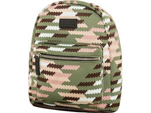 Tσάντα Πλάτης γυναικείο 1 θέσης Polo Seya Mini 6lt Χακί/Ροζ (911007-8486)