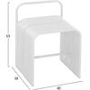 ΣΚΑΜΠΟ ΣΕΙΡΑ INTREPID HM6326.02 ΑΛΟΥΜΙΝΙΟ ΣΕ ΛΕΥΚΟ 40x38x55Υεκ.