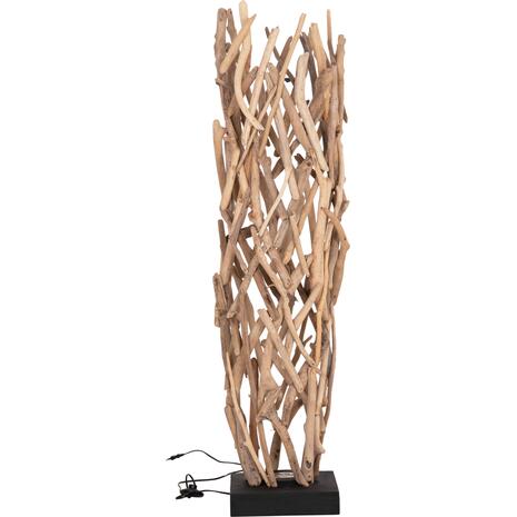 ΔΙΑΚΟΣΜΗΤΙΚΟ ΦΩΤΙΣΤΙΚΟ ΔΑΠΕΔΟΥ VEKNA HM4877 DRIFTWOOD ΣΕ ΦΥΣΙΚΟ 30x30x140Υεκ.