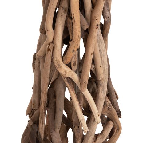 ΔΙΑΚΟΣΜΗΤΙΚΟ ΦΩΤΙΣΤΙΚΟ ΔΑΠΕΔΟΥ ALTAR HM4872 DRIFTWOOD--ΛΕΥΚΟ PVC Φ44.5x167Υεκ.