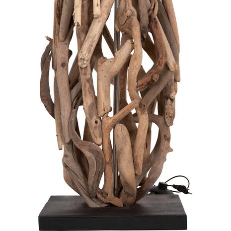 ΔΙΑΚΟΣΜΗΤΙΚΟ ΦΩΤΙΣΤΙΚΟ ΔΑΠΕΔΟΥ ALTAR HM4872 DRIFTWOOD--ΛΕΥΚΟ PVC Φ44.5x167Υεκ.
