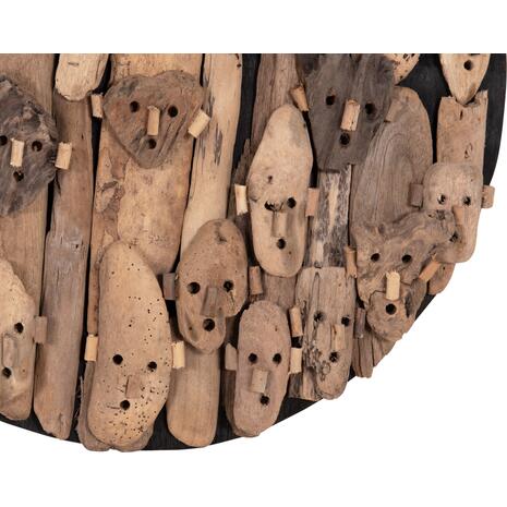 ΔΙΑΚΟΣΜΗΤΙΚΟ ΤΟΙΧΟΥ ΣΤΡΟΓΓΥΛΟ LICAS HM4441 DRIFTWOOD ΣΕ ΦΥΣΙΚΟ Φ62εκ