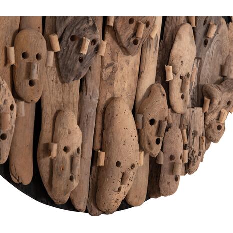 ΔΙΑΚΟΣΜΗΤΙΚΟ ΤΟΙΧΟΥ ΣΤΡΟΓΓΥΛΟ LICAS HM4441 DRIFTWOOD ΣΕ ΦΥΣΙΚΟ Φ62εκ