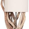 ΕΠΙΤΡΑΠΕΖΙΟ ΦΩΤΙΣΤΙΚΟ BRAMBLE HM4873 DRIFTWOOD & ΛΕΥΚΟ ΚΑΠΕΛΟ Φ28x65Υεκ.