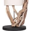 ΕΠΙΤΡΑΠΕΖΙΟ ΦΩΤΙΣΤΙΚΟ BRAMBLE HM4873 DRIFTWOOD & ΛΕΥΚΟ ΚΑΠΕΛΟ Φ28x65Υεκ.