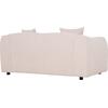 ΚΑΝΑΠΕΣ 2-ΘΕΣΙΟΣ JUNOA HM3334.02 ΕΚΡΟΥ ΥΦΑΣΜΑ 172x89x85Υεκ