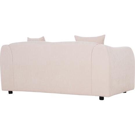 ΚΑΝΑΠΕΣ 2-ΘΕΣΙΟΣ JUNOA HM3334.02 ΕΚΡΟΥ ΥΦΑΣΜΑ 172x89x85Υεκ