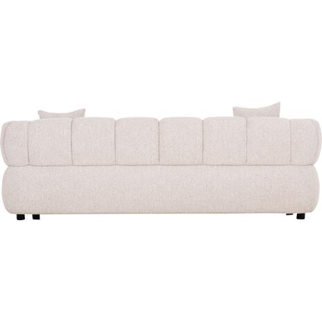 ΚΑΝΑΠΕΣ 3-ΘΕΣΙΟΣ NORIKA HM3331.02 ΕΚΡΟΥ ΥΦΑΣΜΑ 220x88x85Υεκ.