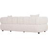 ΚΑΝΑΠΕΣ 3-ΘΕΣΙΟΣ NORIKA HM3331.02 ΕΚΡΟΥ ΥΦΑΣΜΑ 220x88x85Υεκ.