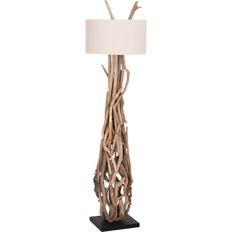 ΔΙΑΚΟΣΜΗΤΙΚΟ ΦΩΤΙΣΤΙΚΟ ΔΑΠΕΔΟΥ ALTAR HM4872 DRIFTWOOD--ΛΕΥΚΟ PVC Φ44.5x167Υεκ.