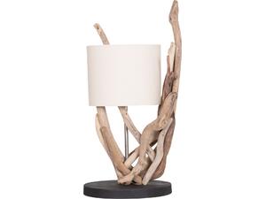 ΕΠΙΤΡΑΠΕΖΙΟ ΦΩΤΙΣΤΙΚΟ BRAMBLE HM4873 DRIFTWOOD & ΛΕΥΚΟ ΚΑΠΕΛΟ Φ28x65Υεκ.