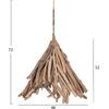 ΦΩΤΙΣΤΙΚΟ ΟΡΟΦΗΣ ΚΡΕΜΑΣΤΟ TREIT HM4875 DRIFTWOOD ΣΕ ΦΥΣΙΚΟ 48x54x52-73Υεκ [1xΕ27]