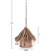 ΦΩΤΙΣΤΙΚΟ ΟΡΟΦΗΣ ΚΡΕΜΑΣΤΟ TREIT HM4874 DRIFTWOOD ΣΕ ΦΥΣΙΚΟ Φ40x73Υεκ [1xΕ27]